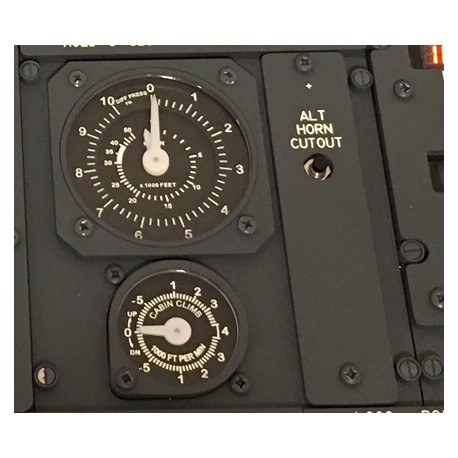 Cabin Press Indicators Panel