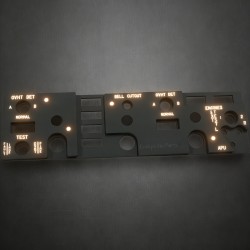 Engines fire control panel for Boeing 737 