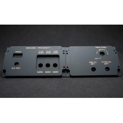 1st Officers Glareshield Lighting Panels