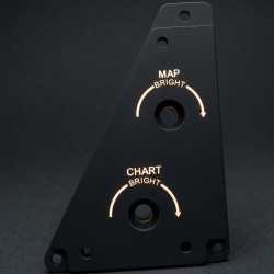 B737 Pilot MAP Light Panel