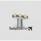 Boeing 737 Overhead Landing Light Switch Cap