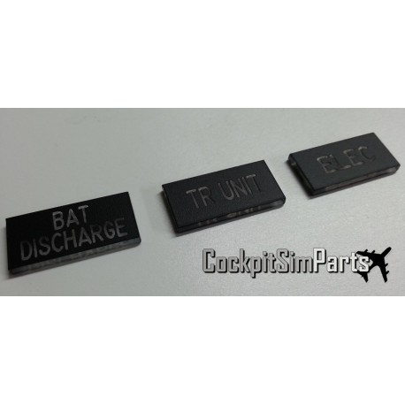 Electric control panel Annunciator Set