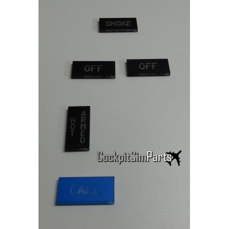 Central panel annunciator Set
