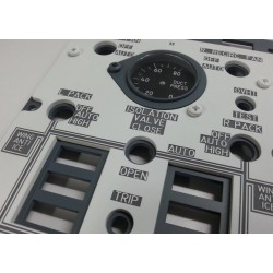 Overhead Neumatic System Panel (white)