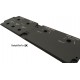 Captains Glareshield Lighting Panels